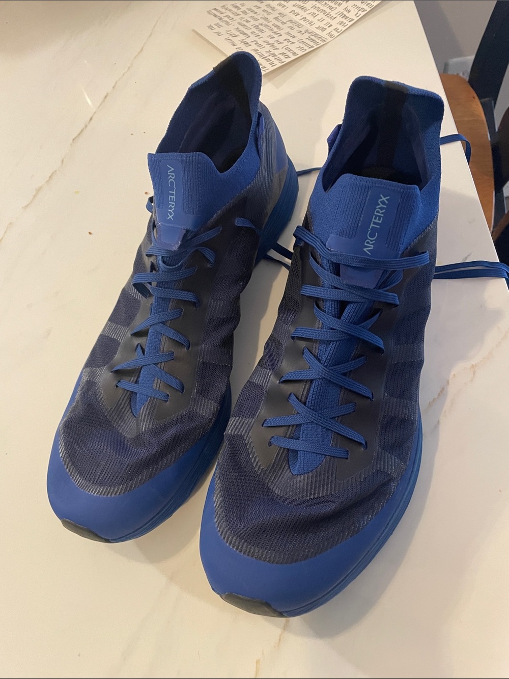 Arc'teryx Norvan SL Blue Athletic Trail Sneakers like new condition